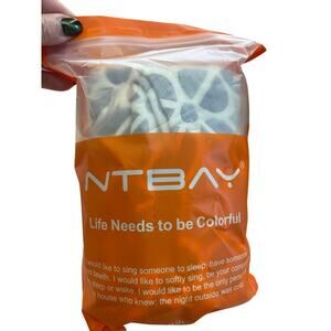NEW NTBAY Ultra Soft Microfiber Fitted Sheet Premium Quality Sealed in Package!